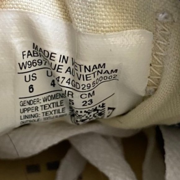 Converse Blue w/ Hickies Laces W SZ6 - Picture 6 of 7